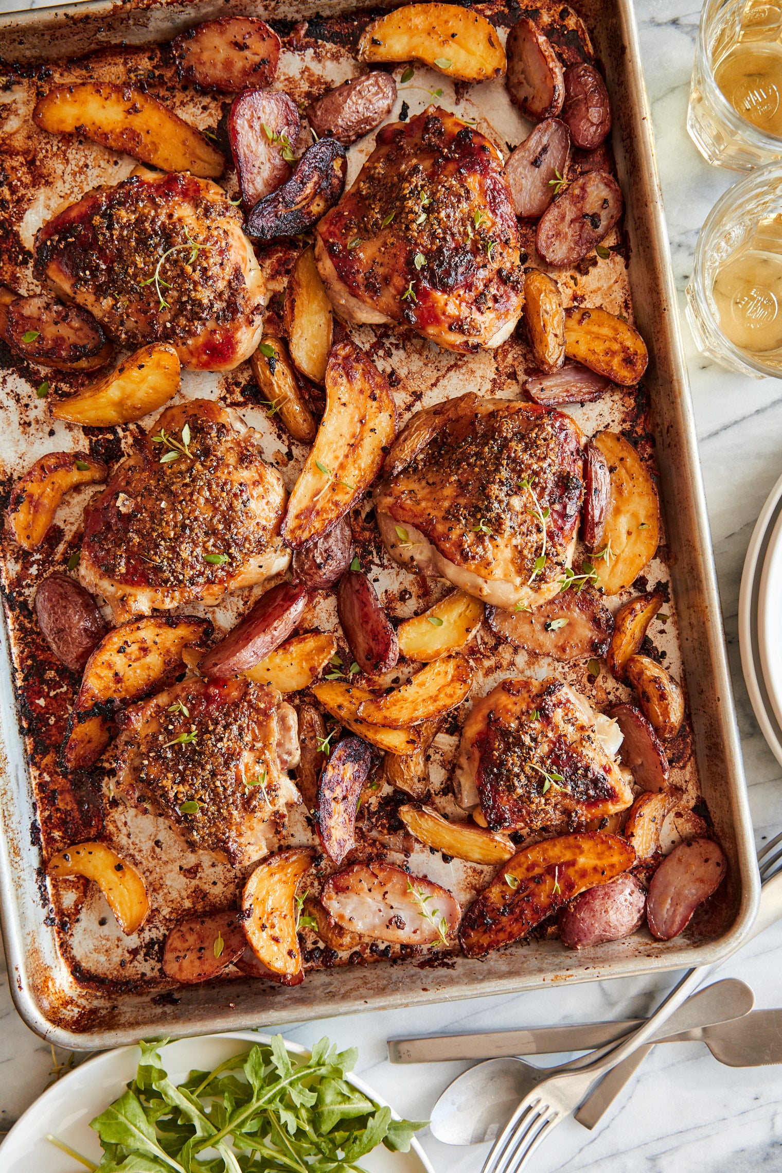 Sweet & Savoury: The Ultimate Honey Mustard Chicken & Potatoes